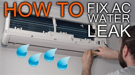 why does my window ac leak water inside|8 Reasons Your AC Unit Is Leaking Water (and How to Fix It)